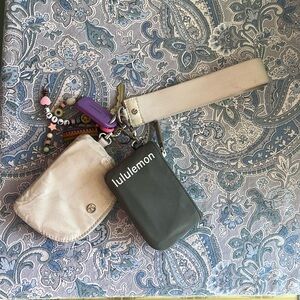 lululemon dual key chain